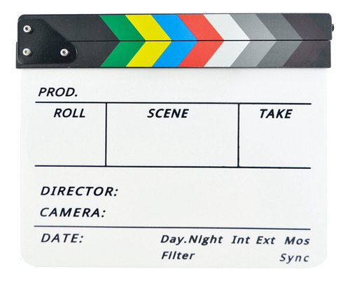 Clapperboard Director, Escena De Vídeo, Tablilla De Borrado