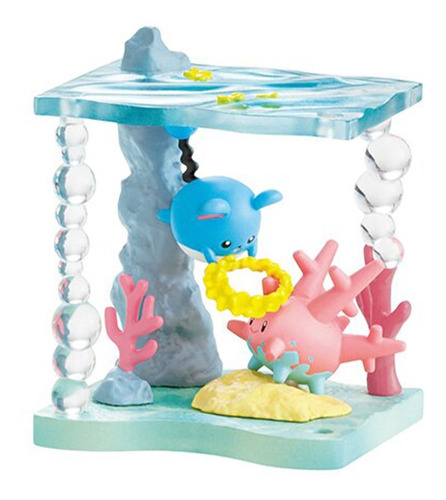 Figura Pokémon World Shining Sea - Marill Y Corsola