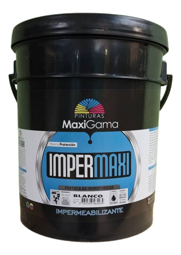 Pintura Maxi Impermeabilizante Blanco Cuñete