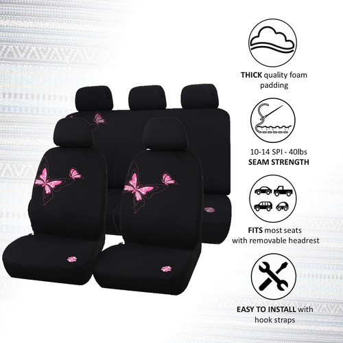 Juego De Fundas West Coast Para Asientos De Automóvil, Camió