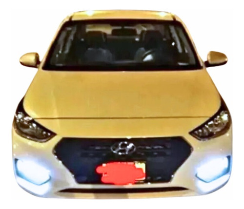 Par De Focos Led Hyundai Accent Drl 