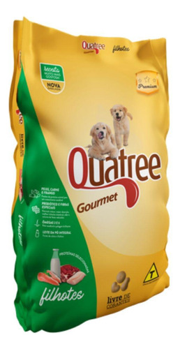 Ração Quatree Gourmet Cães Filhotes 3kg