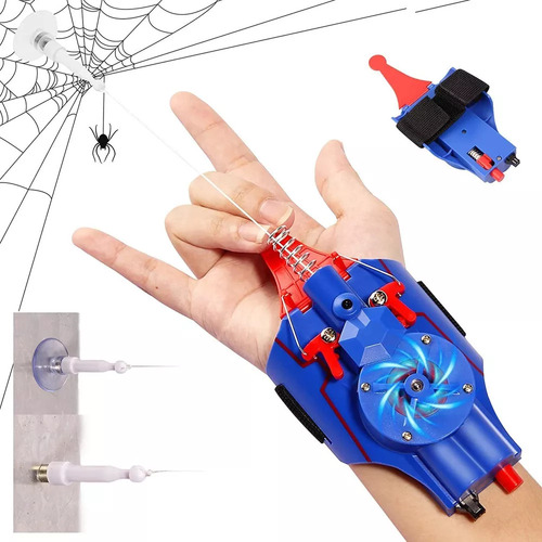 Juego De Rol Infantil Spiderman Web Shooter-blue.