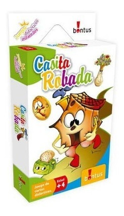 Juego Cartas Casita Robada Juegos De Mesa 0332 Bontus