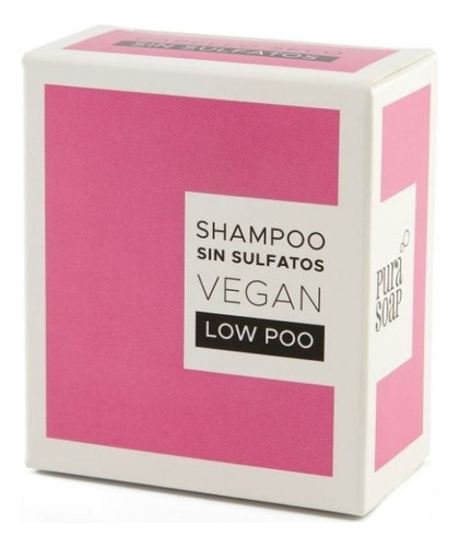 Shampoo Solido Con Coco Apto Veganos Pura Soap X 60 Gr