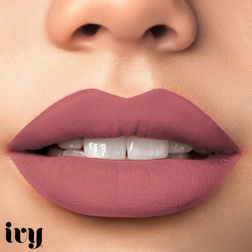Labial Longwear Matte Lipstick Ivy Super Model