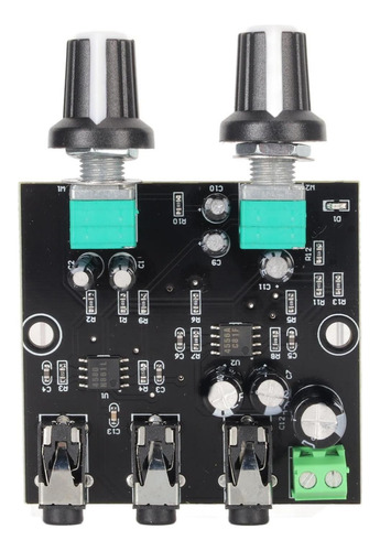 2 En 1 Módulo De Placa De Mezclador De Sonido Estéreo Con Am