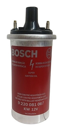 Bobina De Encendido Botella Roja Bosch Electrónico 