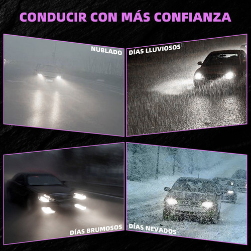 Focos Led Jetta A4 2000-2007 Alta Y Baja 9007 24000 Lumenes