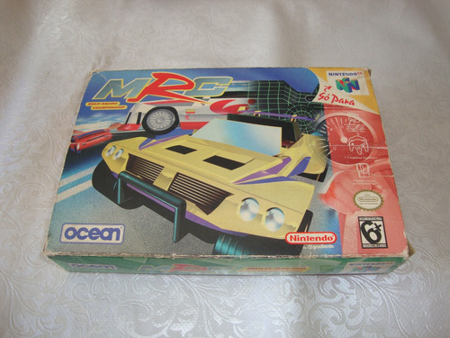 Somente Caixa Do Multi Racing Championship Mrc Bra Para N64 (Usado)
