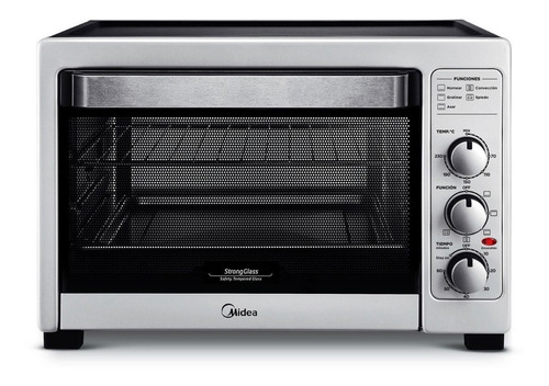 Horno de mesa eléctrico Midea TO-M240SAR1 40L silver 220V