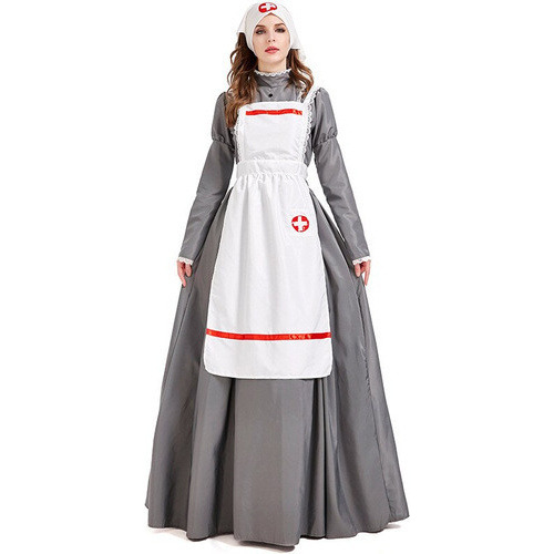 Vestido Uniforme De Enfermera De Florence Nightingale Para C