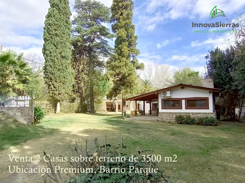 Venta 2 Casas Sobre Terreno De 3500 M2, Barrio Premium, Villa De Las Rosas, Traslasierra