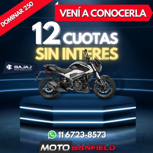 Imagen 12 de 12 de Bajaj Dominar 250 0km 2023
