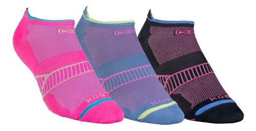 Pak X 3 Medias Soquete Running Sox Dama Hombre Trekking 