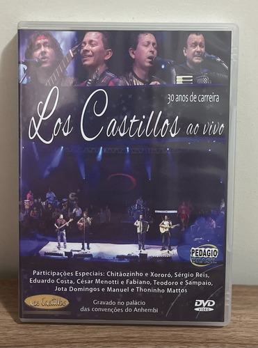 Dvd - Los Castillos - Ao Vivo