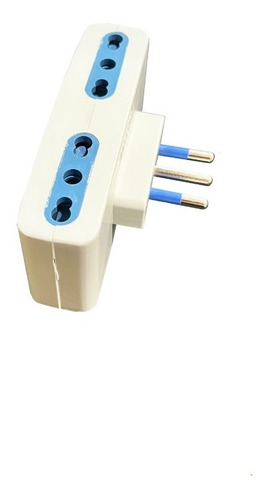 Adaptador Enchufe Rectangular 4en1 Y 3 Patas 1500w 250v