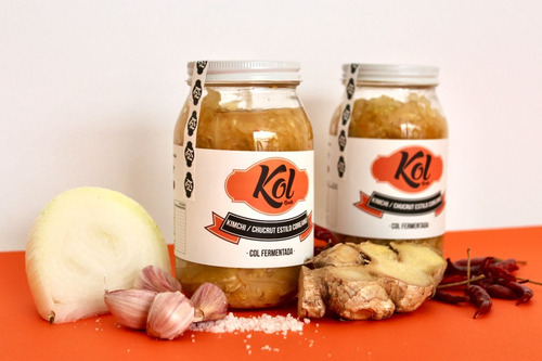 Kol Chucrut Kimchi Fabricación Artesanal