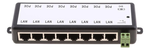 Conmutador De Alimentación A Través De Ethernet De 8