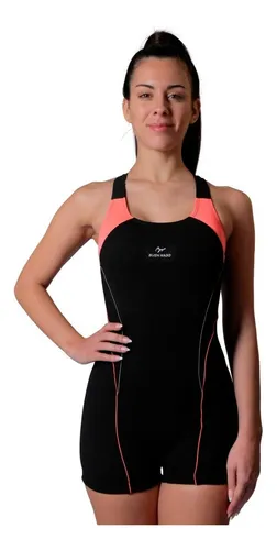 Malla Natacion Mujer Con Short Aquagym Anti | Envío gratis