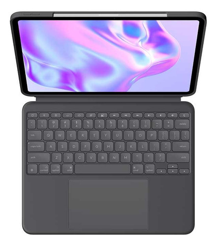 Capa C/ Teclado Logitech P/ Ipad Pro13 M4 Grafite 920-012658 Grafite