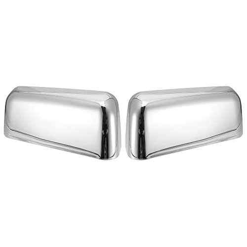 Tapa De Espejo Retrovisor De Cromo Plateado Ford F150 F...