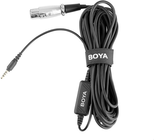 Imagen 4 de 10 de Cable Plug Para Micrófono De 3.5mm A Xlr Boya Bca6