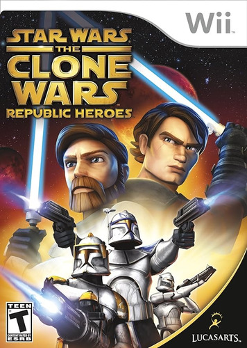 Jogo Star Wars The Clone Wars Republic Heroes Wii Ntsc-us (Recondicionado)