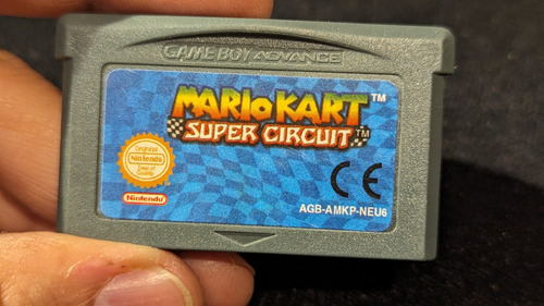 Mario Kart Super Circuit Para Nintendo Game Boy Advance