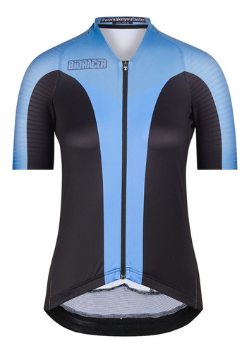 Jersey Ciclismo Bioracer Icon Mujer Block Pacific Blue