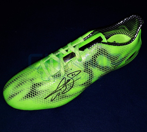 Taco Firmado Gareth Bale Adizero F10 Real Madrid Autografo