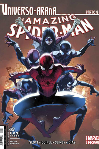 Comic Marvel The Amazing Spider-man Vol.3 Universo Araña Pt2
