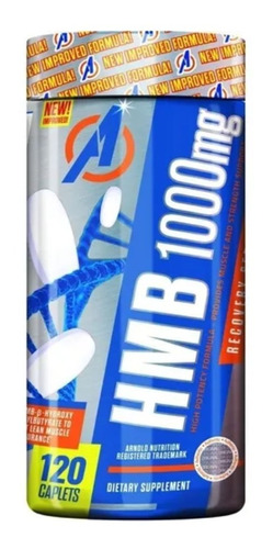 Hmb 1000mg Por Tablete - Arnold Nutrition (120 Tabs) Usa Sabor Natural