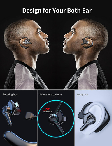 Auriculares Bluetooth De Cancelación De Ruido De Ai De Doble