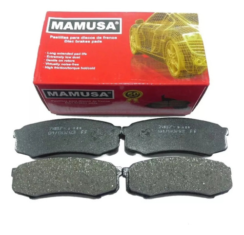 Pastillas Freno Trasera Hilux 2.7 Kavak Fortuner 4.0 1gr-fe