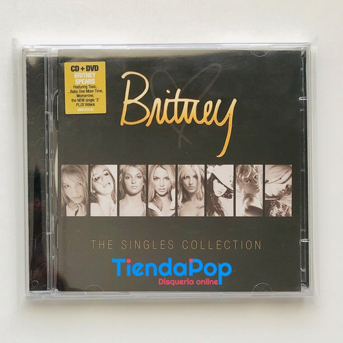 Britney Spears The Singles Collection Uk Deluxe Ed Cd Dvd