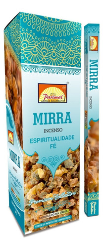 Incenso Mirra Parimal Box Com 25 Caixas