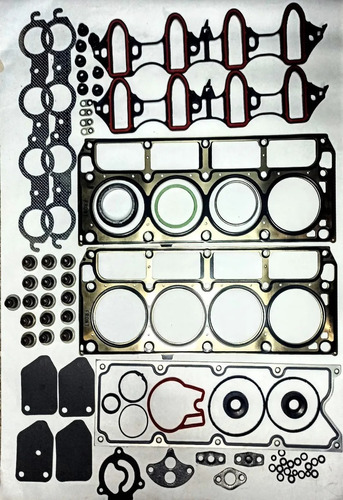 Juego Empacadura Silverado 5.3 Superior Metalica Planta Gm