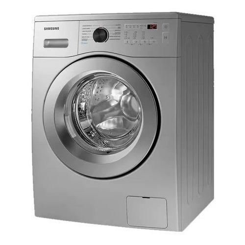 Imagen 2 de 4 de Lavarropas automático Samsung WW70A4000 inverter silver 7kg 220 V