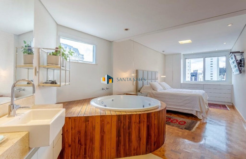 Imagem 10 de 15 de Lindo Apartamento Mobiliado - Ss48068