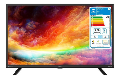 Smart Tv 32'' Hd Led Roku Tv Hdmi Ptv32g70rch Philco Bivolt