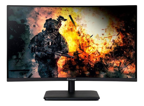 Monitor gamer curvo AOpen HC5 27HC5R P led 27" preto 100V/240V