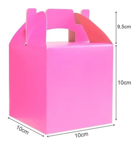 Imagen 8 de 9 de Cajita Feliz Cfz1 De Colores X 50u Packaging Souvenir