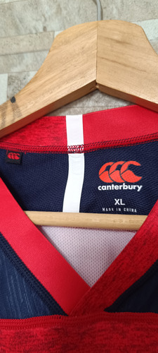 Camiseta Rugby Canterbury England Xl