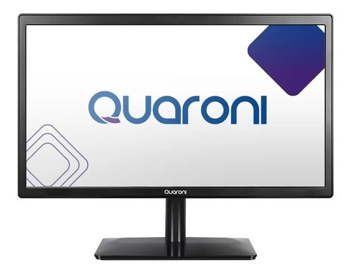 Monitor Quaroni Led Resolución Hd 19.5 Pulgadas 1366 x 768 PX Conectividad Vga Hdmi 60 Hz Tasa De Refresco 5ms