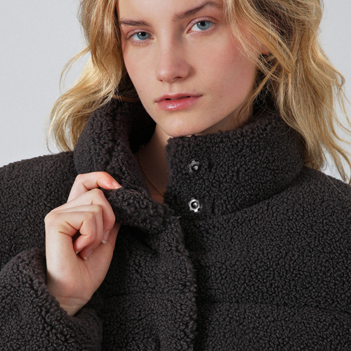 Chaqueta Puffa Chiporro Gris Mujer Raindoor