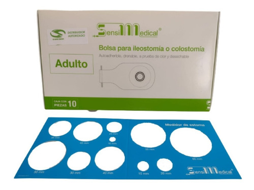 Bolsa Para Colostomia / Ileostomia 10 Piezas Sc
