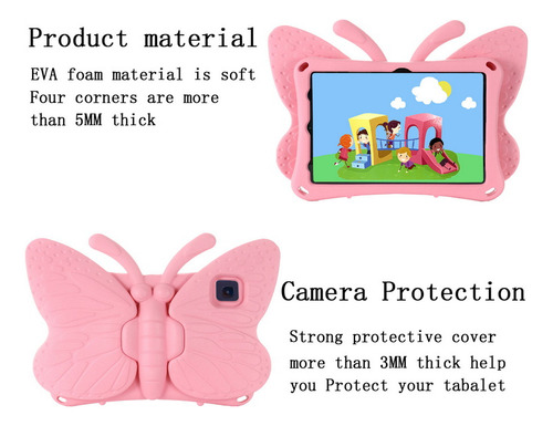 Sjk- Funda Tablet Infantil Para Galaxy Tab S6 Lite P615/p610