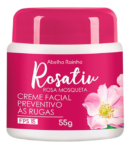 Creme Preventivo Rugas Fps 15 Com Óleo Rosa Mosqueta Rosativ Tipo de pele Normal