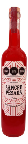 Sangrita Artesanal Sangre Pesada 750ml Para Tequila Mezcal
